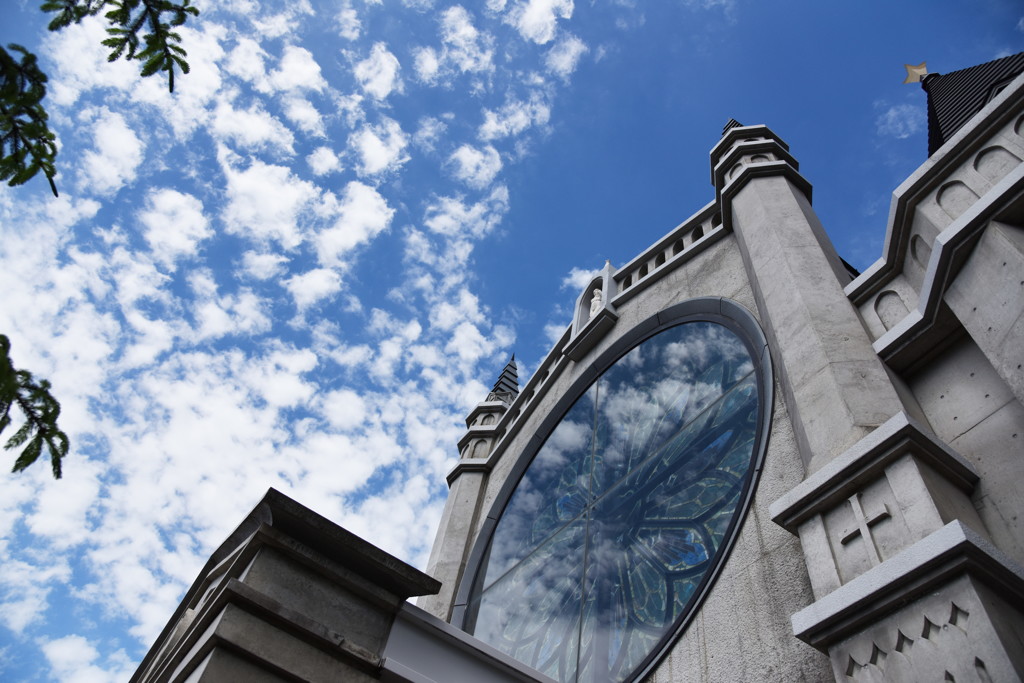 微妙な角度で…（笑）