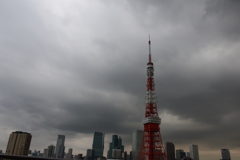 怪しい雲行き。ゴジラ？