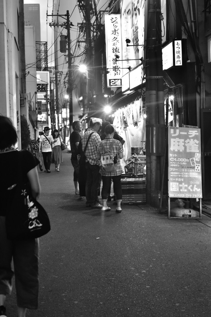 真夏の夜の。