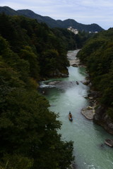 紅葉にはまだまだ早い訪れとなり…