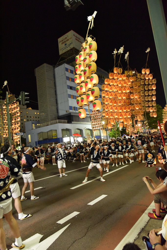 竿燈祭り。