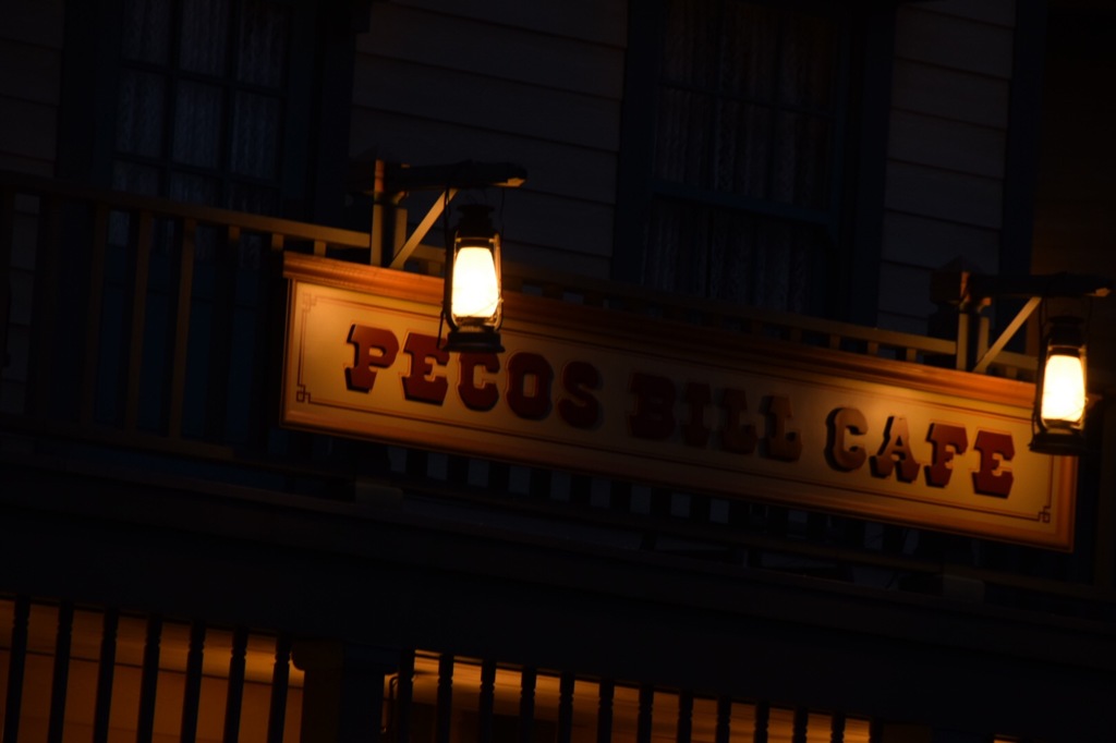 夢の国はしっとり暮れて。