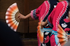 どんどこどんどこ、すずめが跳ぶよ。