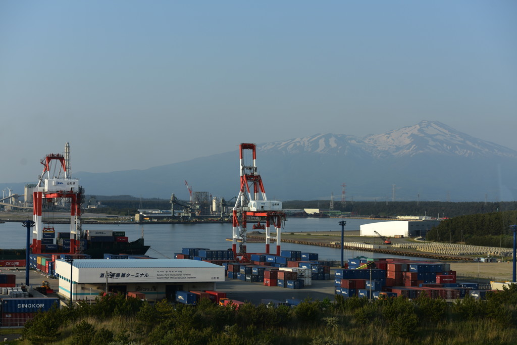 酒田の港。