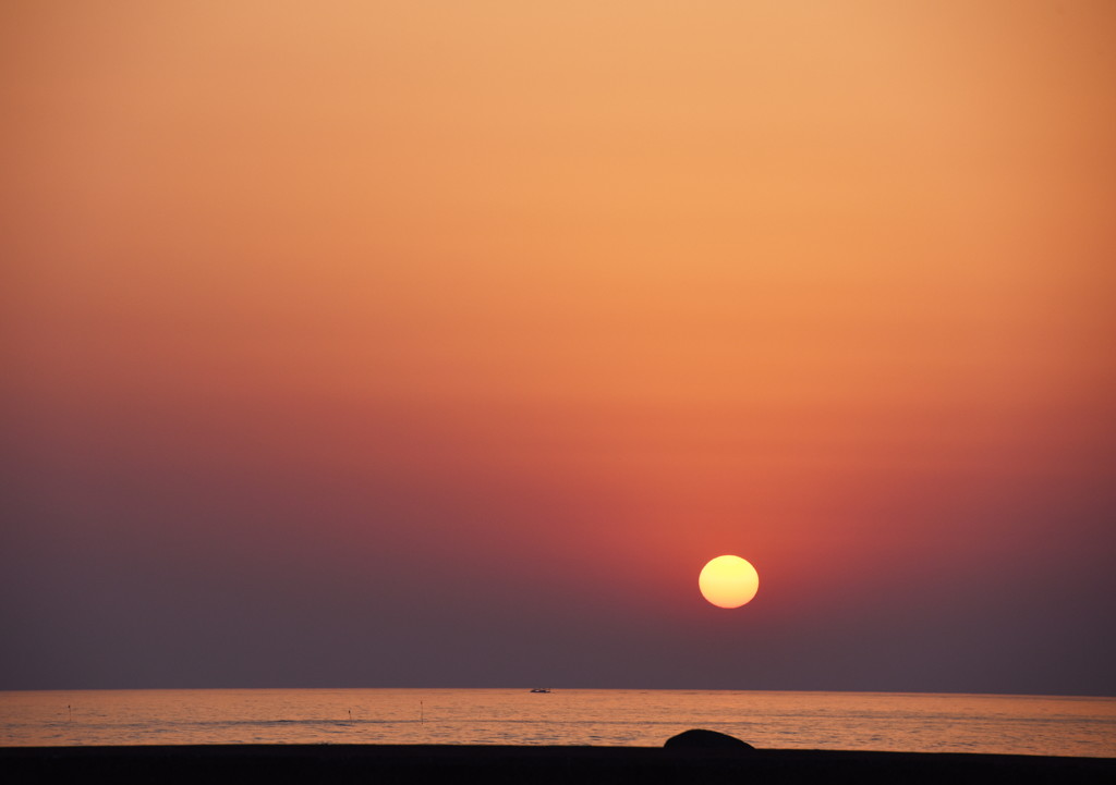 きっと胸に刻まれた夕日♪