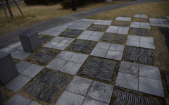 つい足を止めてしまった、タイル♪