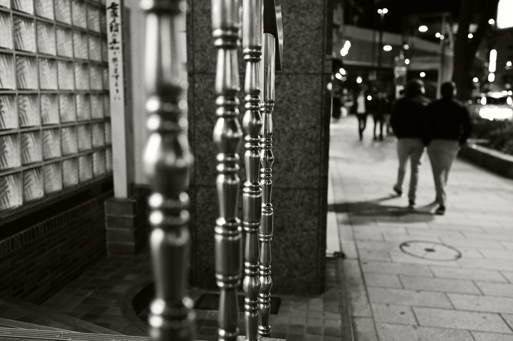 渋谷で、夜　７