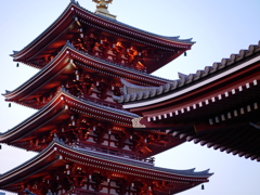 寺の赤