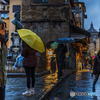 ponte vecchio bridge in the rain