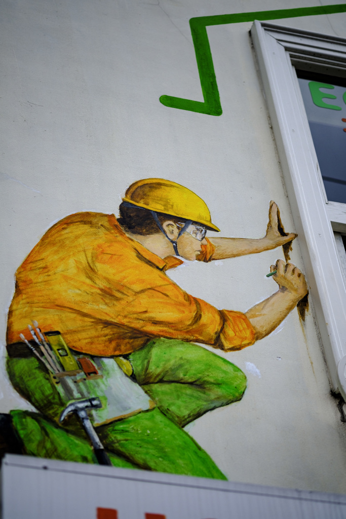 man at work