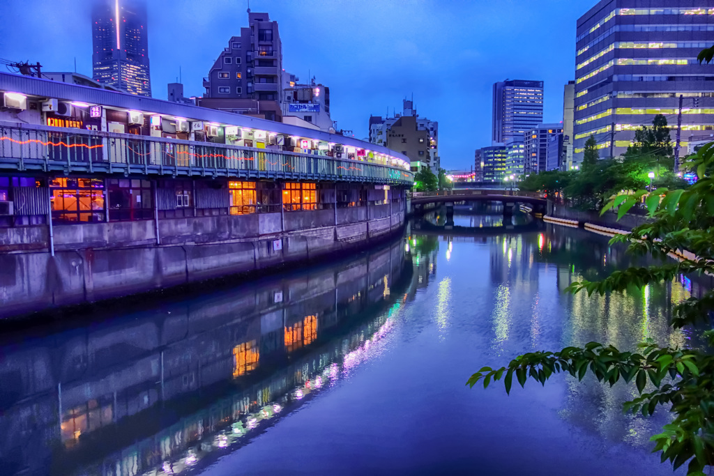 Blue Night Yokohama ＜ハーモニカ横丁＞