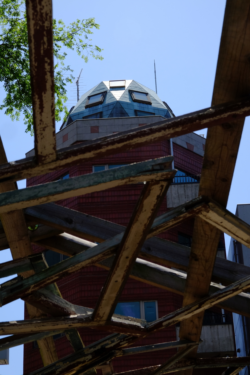 Dome and Dilapidated Structure