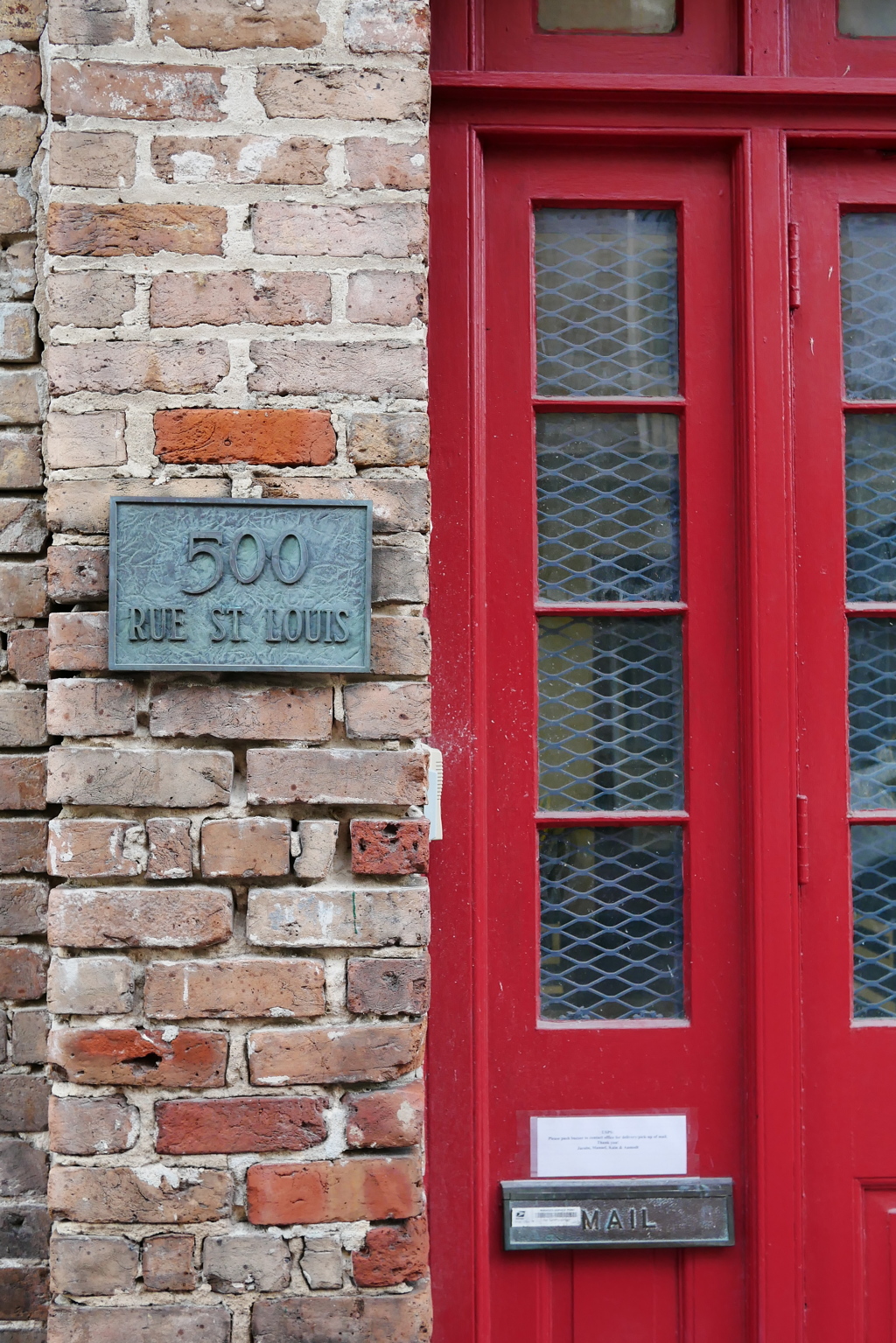 door in red