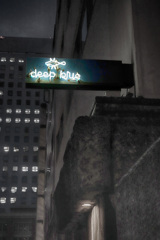 deep blue...