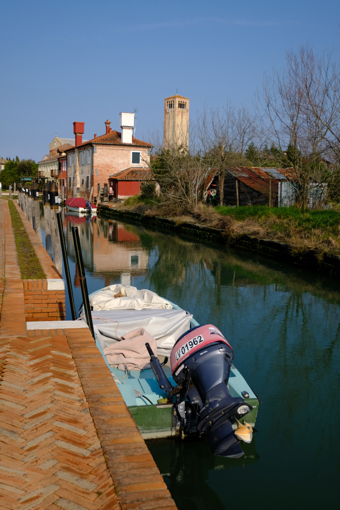 a quiet canal