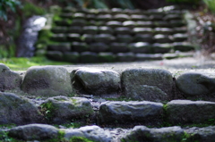 Stone steps