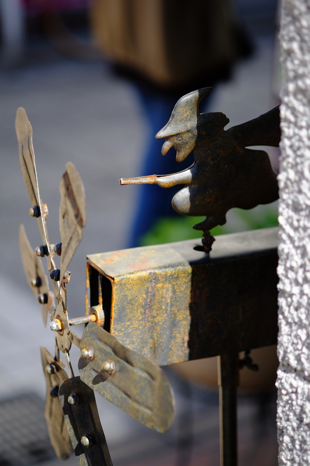 witch behind the corner