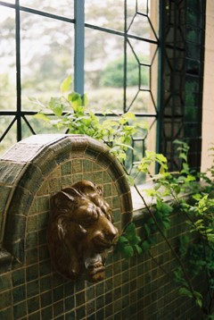 山手西洋館のライオン