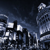 銀座夜景 ＜銀座四丁目交差点＞