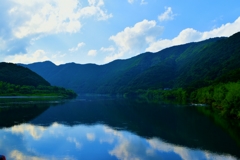 快晴の四万十