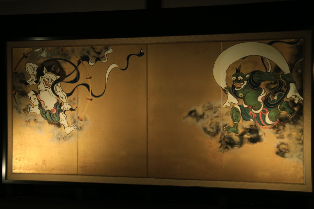 風神雷神図屛風