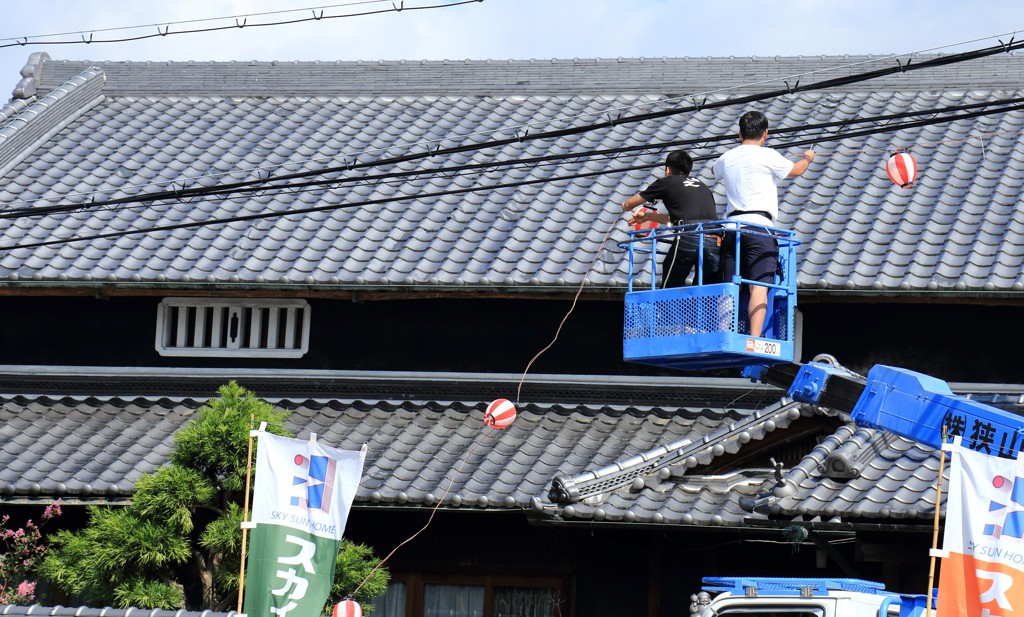 今年も祭りの日が近づいて来ました。