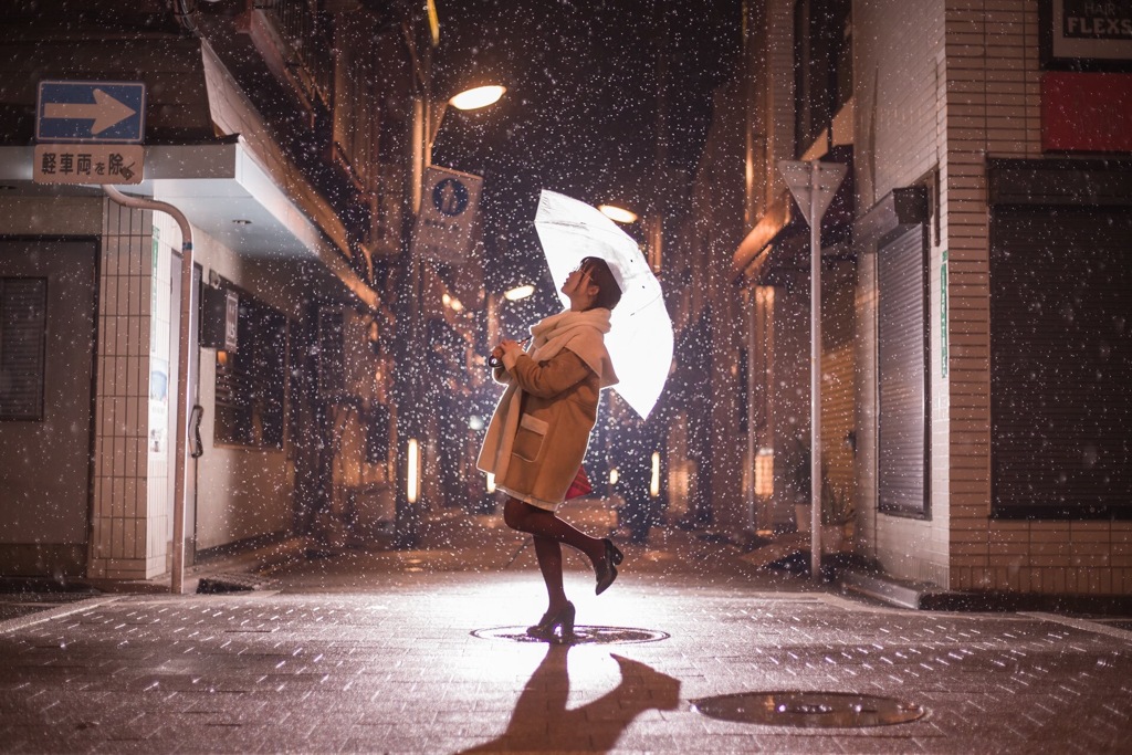 雨の音に弾んだ心