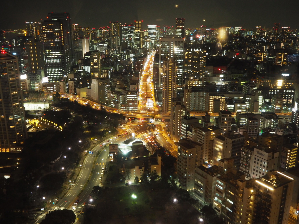 夜の東京