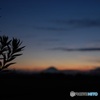 溶けてゆく夕陽