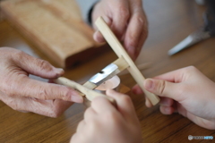 左を上に右を下にね