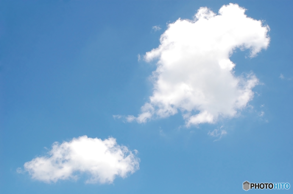 夏休みの空