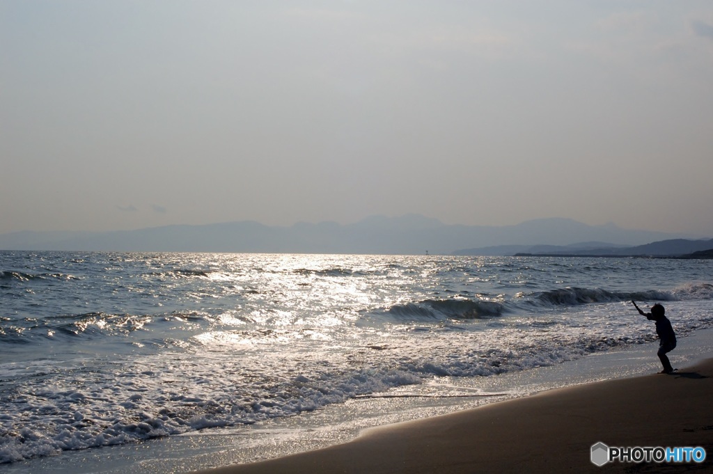 初めての海