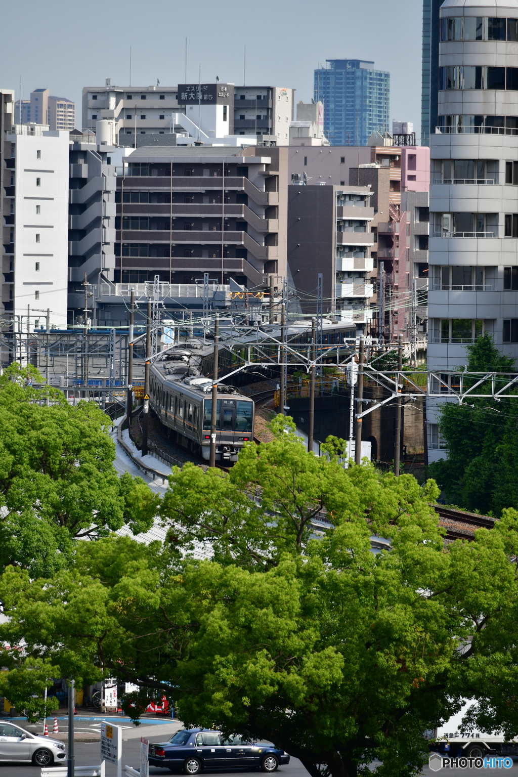 新大阪駅からの眺め
