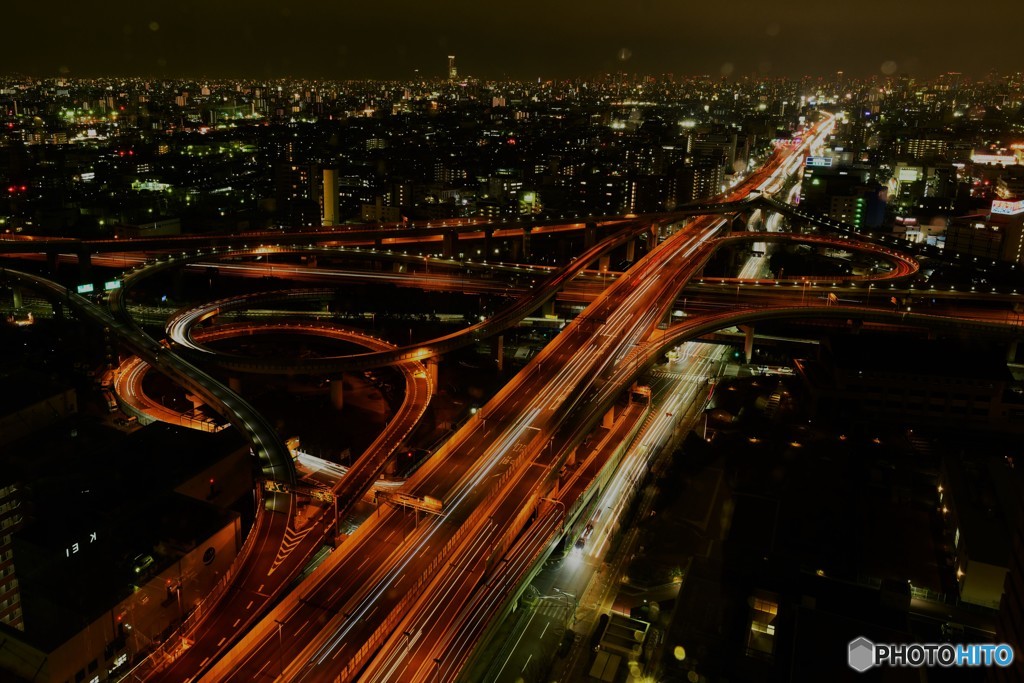 ジャンクション夜景