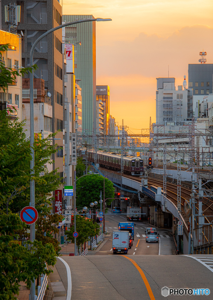 神戸元町の朝