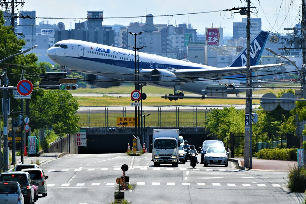 ANA離陸