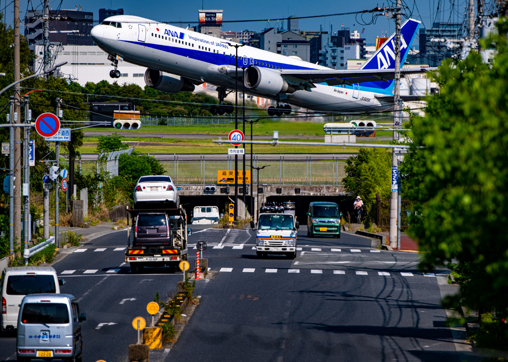 大空へ