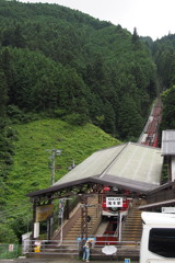 図らずも雨の御岳山１