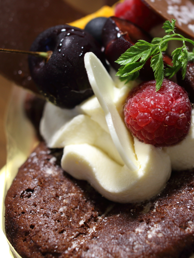 切り分ける前に切り分けた。