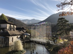 よ～く見ると大涌谷の湯気