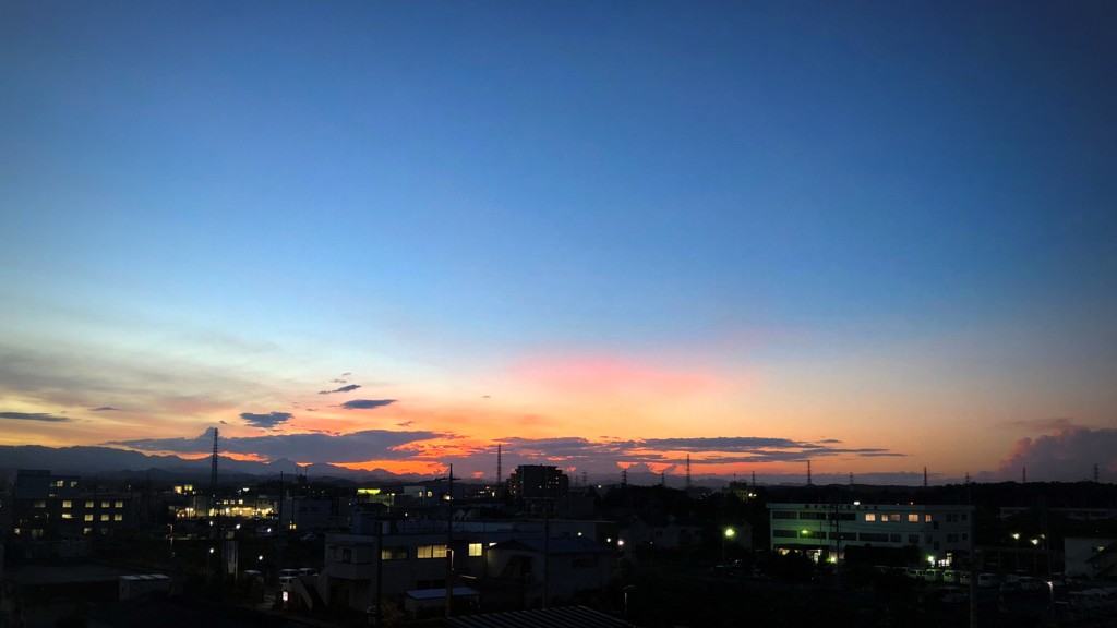 カジュアルな夕暮れ2