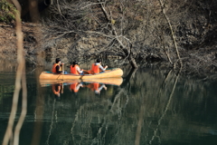 Homemade canoe