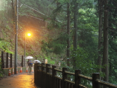 図らずも雨の御岳山４