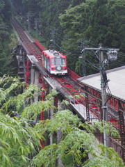 図らずも雨の御岳山２