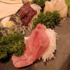 くじらとシマアジとホタテの贅沢