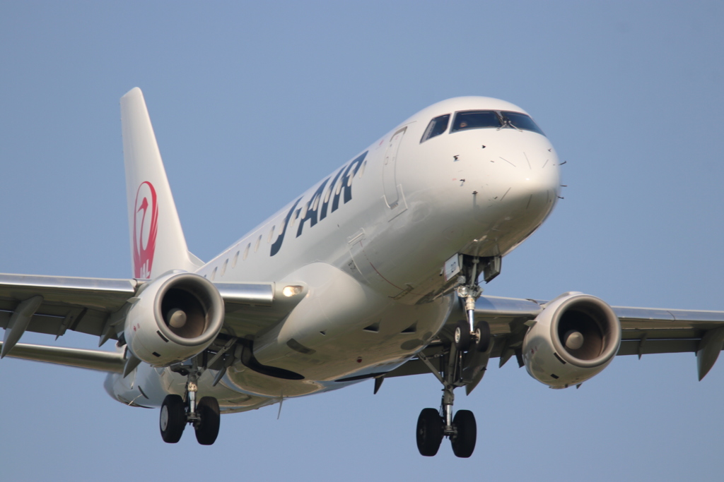 仙台空港着陸アプローチ4