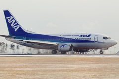 仙台空港離陸スタンバイ