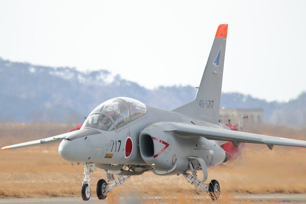 松島基地 T-4 ランディング