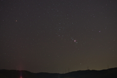 市街地郊外の星空2