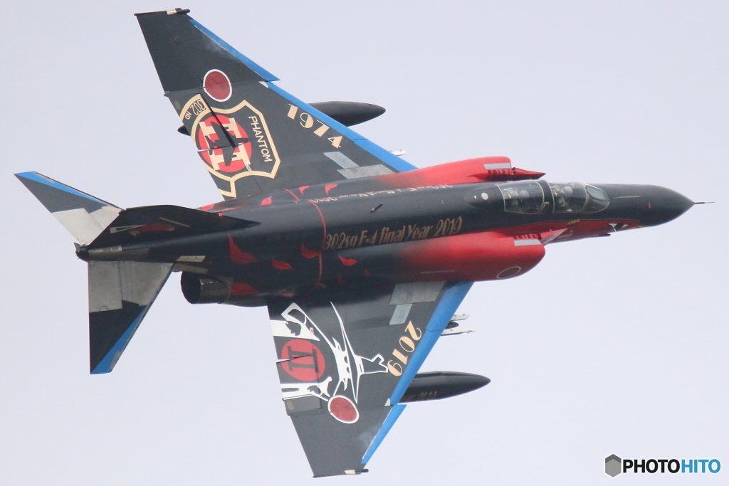 百里基地航空祭 F-4EJ改 紺スペマ
